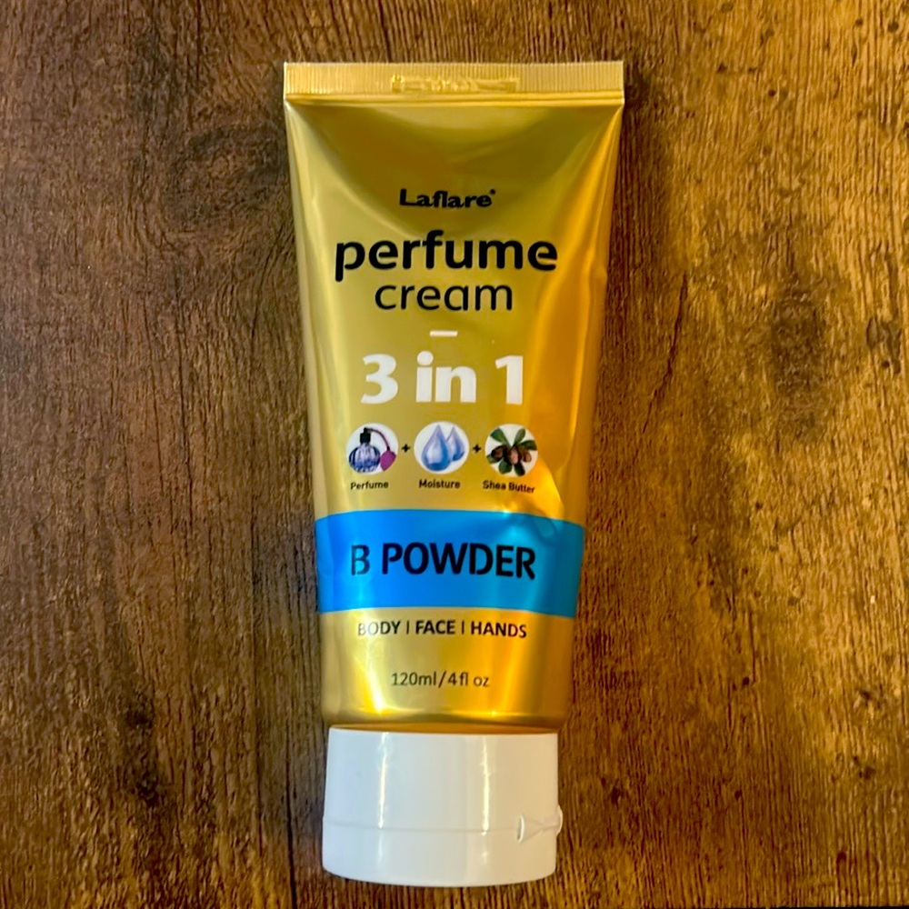 Unique Baby Powder Fragrance of Laflare 4 oz tube